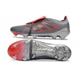 Scarpa da Calcio adidas Predator Elite FT FG Grigio Rosso