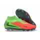 Scarpa da Calcio Nike Phantom 6 High Elite FG Hot Punch Nero Verde Strike