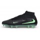 Scarpa da Calcio Nike Phantom 6 High Elite FG Nero Verde trasparente