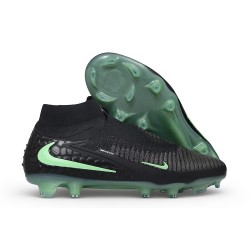 Scarpa da Calcio Nike Phantom 6 High Elite FG Nero Verde trasparente