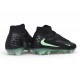Scarpa da Calcio Nike Phantom 6 High Elite FG Nero Verde trasparente