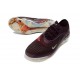 Nike Scarpe Nuovo Phantom 6 Low Elite FG Borgogna Crush Univ Rosso Fossil