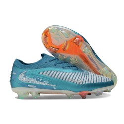 Nike Scarpe Nuovo Phantom 6 Low Elite FG Turchese Bianco
