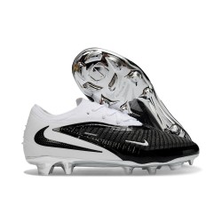 Nike Scarpe Nuovo Phantom 6 Low Elite FG Nero Bianco