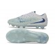 Nike Scarpe Nuovo Phantom 6 Low Elite FG Celeste acqua Bianco
