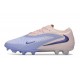 Nike Scarpe Nuovo Phantom 6 Low Elite FG Blu Lavanda Pesca pallido