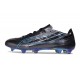 Nuovo Scarpe adidas F50 Hyperfast EVO FG Nero Core Blu Lucid Ray