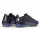 Nuovo Scarpe adidas F50 Hyperfast EVO FG Nero Core Blu Lucid Ray