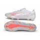 Nuovo Scarpe adidas F50 Hyperfast EVO FG Bianco Rosa