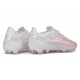 Nuovo Scarpe adidas F50 Hyperfast EVO FG Bianco Rosa