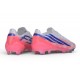 Nuovo Scarpe adidas F50 Hyperfast EVO FG Ftwr Bianco Solar Viola Solar Turbo