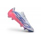 Nuovo Scarpe adidas F50 Hyperfast EVO FG Ftwr Bianco Solar Viola Solar Turbo