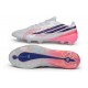 Nuovo Scarpe adidas F50 Hyperfast EVO FG Bianco Nero Rosa