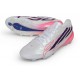 Nuovo Scarpe adidas F50 Hyperfast EVO FG Bianco Nero Rosa