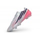 Nuovo Scarpe adidas F50 Hyperfast EVO FG Bianco Nero Rosa