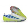 Nuovo Scarpe adidas F50 Hyperfast EVO FG Bianco Blu