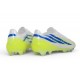 Nuovo Scarpe adidas F50 Hyperfast EVO FG Bianco Blu