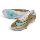 Nike Air Zoom Mercurial Superfly XI Elite FG Mtlc Oro Verde luminescente