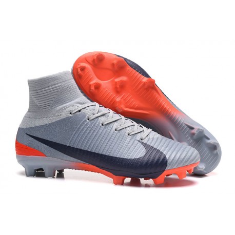 nike mercurial arancioni e grigie