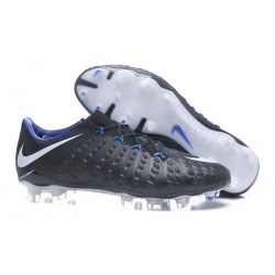 Scarpa da calcio per terreni duri Nike Hypervenom Phantom 3 - Uomo Nero Bianco Blu