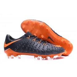 Nike Hypervenom Phantom III FG - scarpa da calcio uomo Nero Arancione