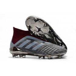 Scarpe Da Calcio Uomo - Adidas Paul Pogba Predator 18+ FG - Ferro Metallico