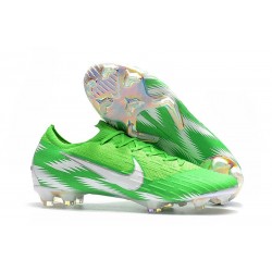 Scarpe da Calcio Nike Mercurial Vapor XII 360 Elite FG Uomo Argento Verde