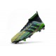 Scarpe da Calcio 2018 Adidas Predator Telstar 18.1 FG per Uomo - mescolare il colore verde nero giallo