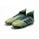 Scarpe da Calcio 2018 Adidas Predator Telstar 18.1 FG per Uomo - mescolare il colore verde nero giallo