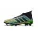 Scarpe da Calcio 2018 Adidas Predator Telstar 18.1 FG per Uomo - mescolare il colore verde nero giallo