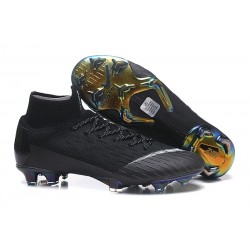 2018 Scarpa Da Calcio Nike Mercurial Superfly VI 360 Elite FG - Nero Bianco