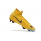 Scarpe Da Calcio Uomo Nike Mercurial Superfly VI 360 Elite FG Oro Bianco