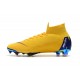 Scarpe Da Calcio Uomo Nike Mercurial Superfly VI 360 Elite FG Oro Bianco