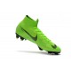 Scarpa da Calcio Per Terreni Duri Nike Mercurial Superfly VI 360 Elite FG - Blu Oro Bianco