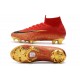 Scarpe Da Calcio Uomo Nike Mercurial Superfly VI 360 Elite FG Oro Bianco