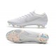 Nuove Scarpe da Calcio Nike Mercurial Vapor XII 360 Elite FG Argento Blu Giallo