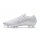 Nuove Scarpe da Calcio Nike Mercurial Vapor XII 360 Elite FG Argento Blu Giallo