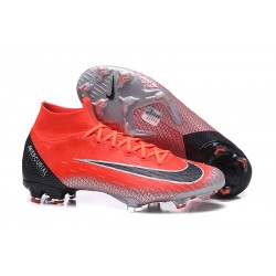 Scarpe Da Calcio Nike Mercurial Superfly VI 360 Elite FG Rosso Nero