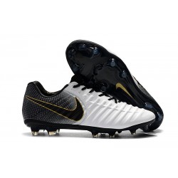 Nuovo Tacchetti da Calcio Nike Tiempo Legend VII FG Oro Nero Bianco