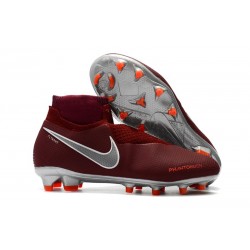 Tacchetti da Calcio Nike Phantom VSN Elite DF FG Vino Rosso