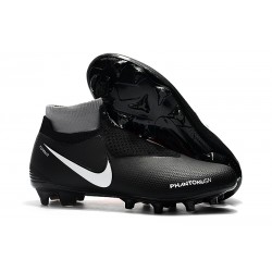 Scarpe da Calcio Nike Phantom Vision Elite DF FG Nero Rosso Bianco