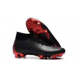 Scarpe Da Calcio Nike Mercurial Superfly VI 360 Elite FG Nike x Jordan Nero Rosso