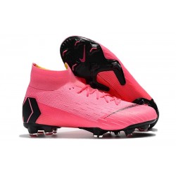 Scarpe Da Calcio Nike Mercurial Superfly VI 360 Elite FG Rosa Nero