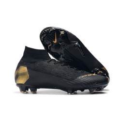 Scarpe Da Calcio Nike Mercurial Superfly VI 360 Elite FG Oro Nero