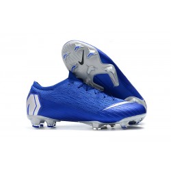 Scarpe da Calcio Nike Mercurial Vapor XII 360 Elite FG Uomo Blu Argento