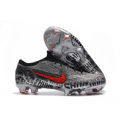 Scarpe da Calcio Nike Mercurial Vapor XII 360 Elite FG Uomo Neymar Nero Bianco Rosso