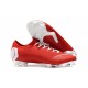 Scarpe da Calcio 2019 Nike Mercurial Vapor XII 360 Elite FG Rosso Bianco