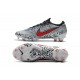 Scarpe da Calcio Neymar Nike Mercurial Vapor XII 360 Elite FG Bianco Rosso Nero