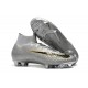 Scarpe Da Calcio Nike Mercurial Superfly VI 360 Elite FG Argento Nero