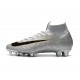 Scarpe Da Calcio Nike Mercurial Superfly VI 360 Elite FG Argento Nero